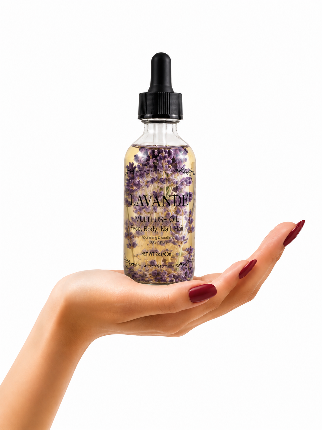 Huile de massage essentielle de Rose 60ml